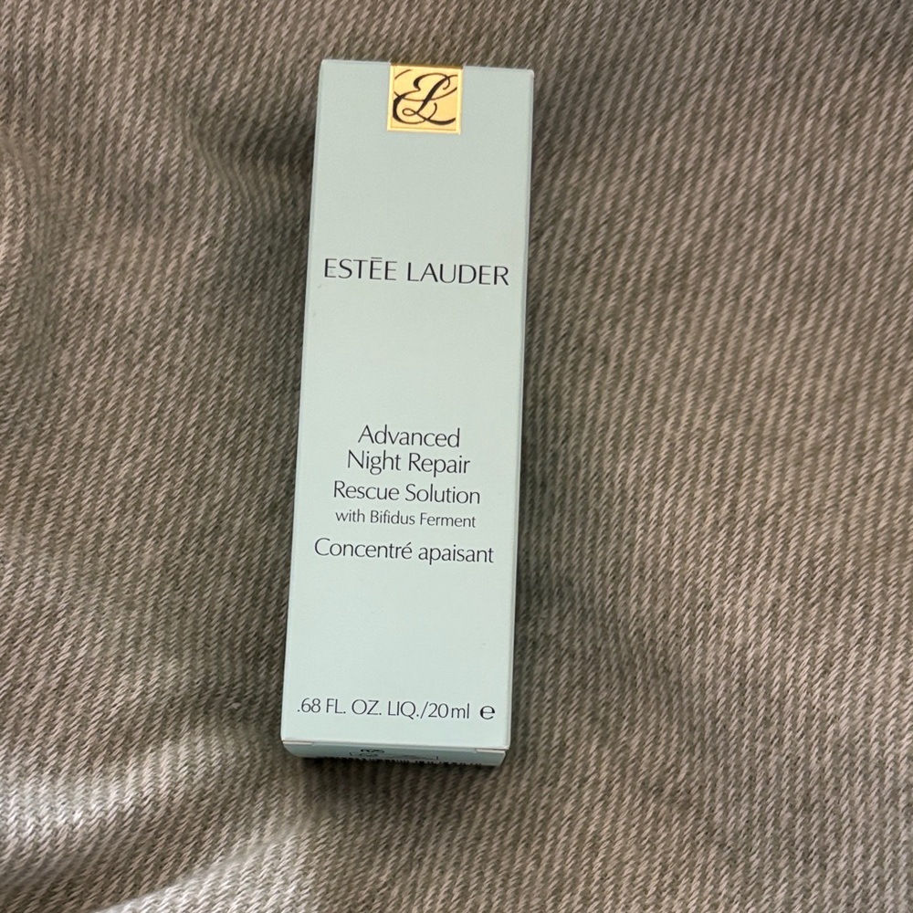 Estee Lauder Advanced Night Repair Rescue Solution - Light Blue & Gold
